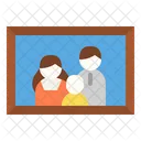 Familienfoto  Symbol