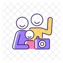 Familienfoto  Symbol