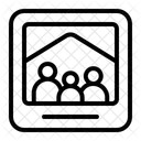 Familienfoto  Symbol