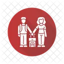 Familienklasse Einwanderer Familienklasse Einwanderer Symbol