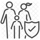 Familienkrankenversicherung  Symbol