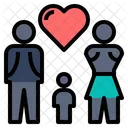 Familienliebe  Symbol