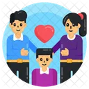 Familienliebe  Symbol