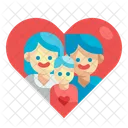 Familienliebe  Symbol