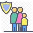 Familienversicherung Versicherung Familie Symbol