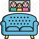 Familienzimmer Wohnzimmer Zimmer Icon