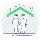 Family Family Friendly Living Spaces Icon