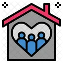 Family Love House Icon