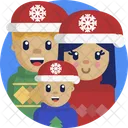 Christmas Mother Father Icon