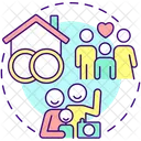 Family United Marriage Icon
