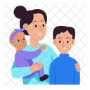 Family Single Mom Icon