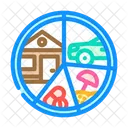 家族、予算、予算 アイコン