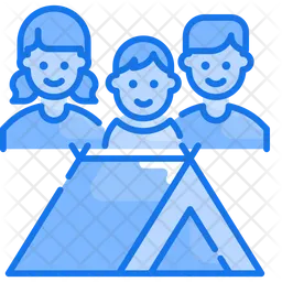 Family Camp  Icon