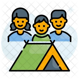 Family Camp  Icon