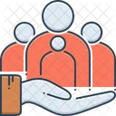 Family Care Protection Together Icon