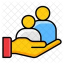 Customer Support Human Care Family Care Icon