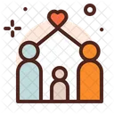 Family Care Family Home Icon