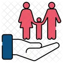 Family Care Family Protection Family Safety Icon