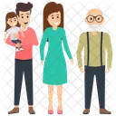Family Characters  Icon