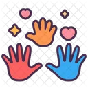 Family Handprint  Symbol