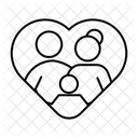 Family Heart  Icon