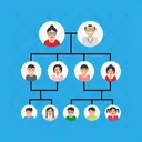 Family Tree Hierarchy Icon
