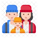 Family Hiker  Icon