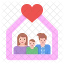 Family Home  Icon