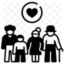 Family Couple Love Icon