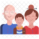 Family Grandparents Father Icon