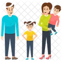 Children Happy Parenthood Icon