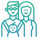 Spend Time With Family Happy Family Family Icon