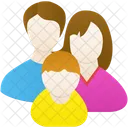 Family Happy Family Parents Icon