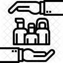 Family Insurance Protection Icon