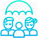 Family Insurance Mediclaim Icon