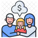 Family Investment Family Budget Costs Icon