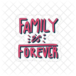Family is forever  Icon