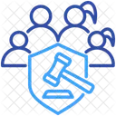 Family Law Security Justice Icon