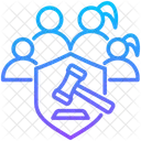 Family Law Security Justice Icon