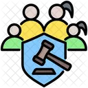 Family Law Security Justice Icon