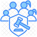 Family Law Security Justice Icon