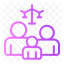 Family Law Law Icon