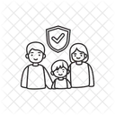 Family Life Insurance Icon