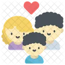 Family Smile Happy Icon