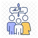Family Support Support Network Social Help Icon