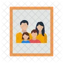 Family Photo Family Picture Parents Love Icon