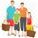 Family Picnic Picnic Family Time Icon