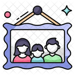 Family Picture Frame  Icon