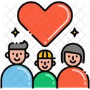 Family Reunion Generation Together Icon