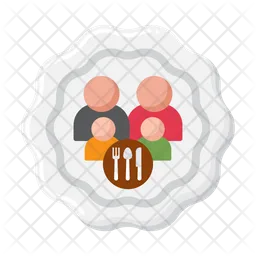 Family Style Restaurant  Icon